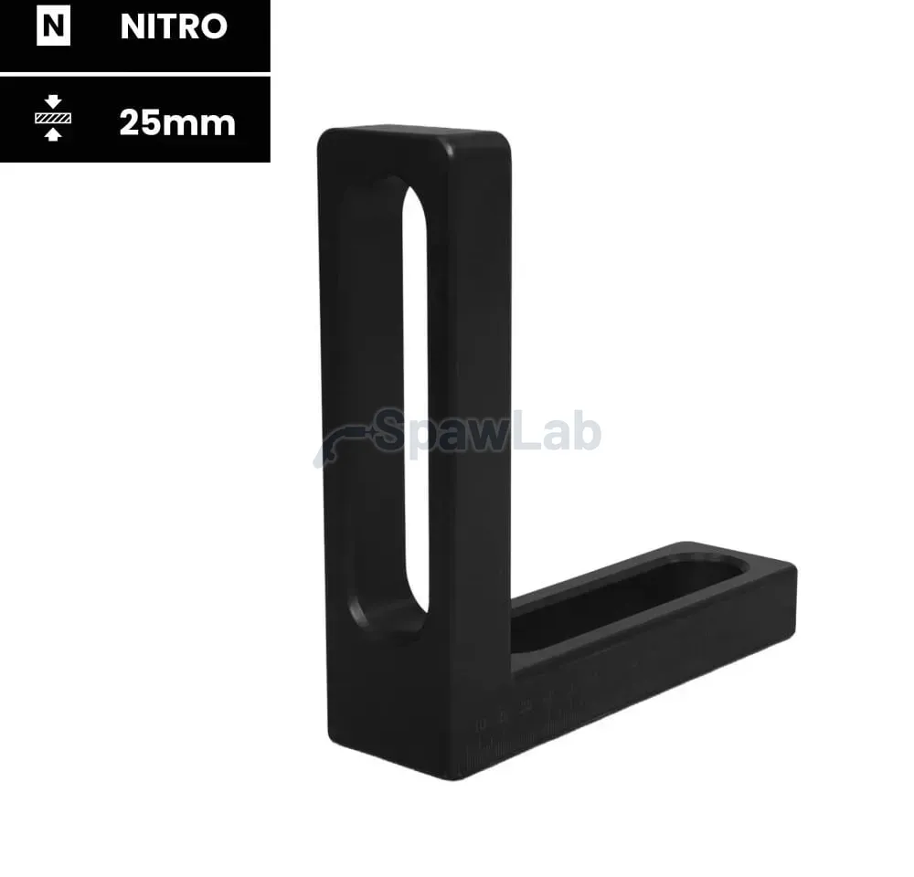 Spartus square 175x50x175mm, slot/slot, nitrided
