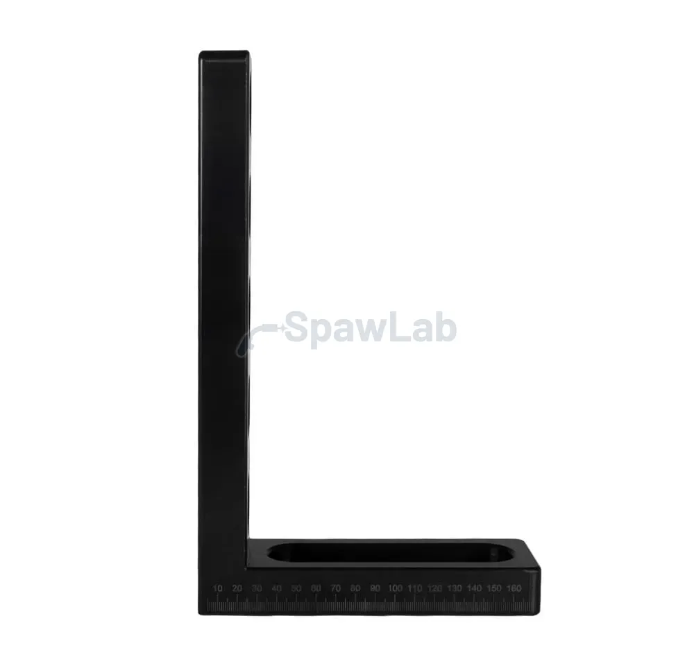 Spartus square 175x50x275mm, hole/slot, nitrided, photo 3