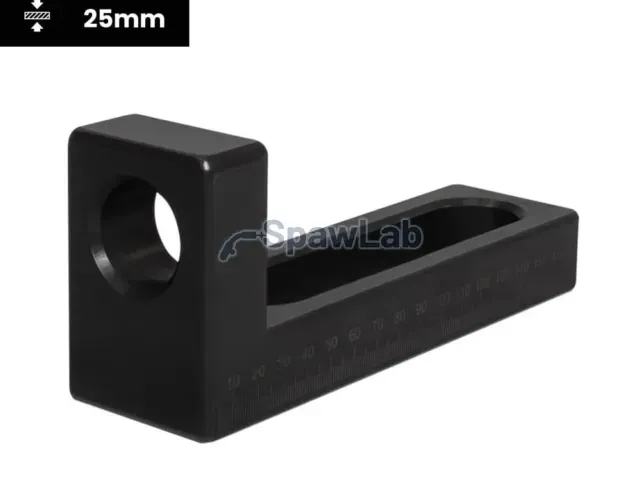 Spartus Kątownik 175x50x75mm otwór/slot azotowany