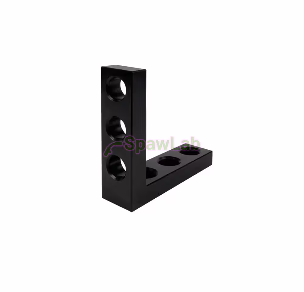 Spartus Kątownik 90x30x90 otwór/otwór system D16