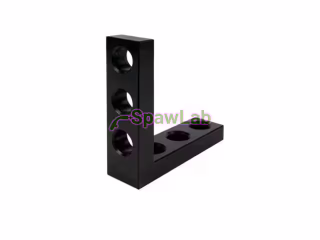 Spartus Kątownik 90x30x90 otwór/otwór system D16