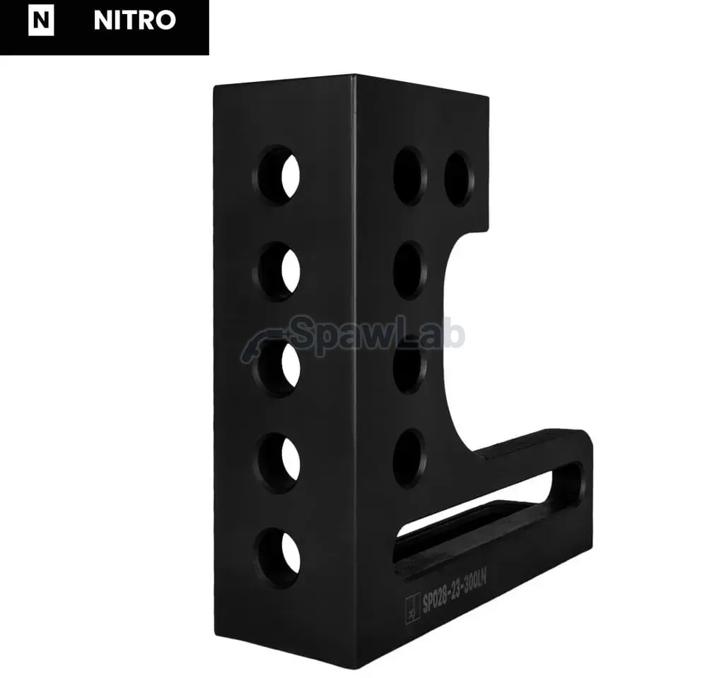 Spartus stop and clamping square 275x100x300mm, left, nitrided