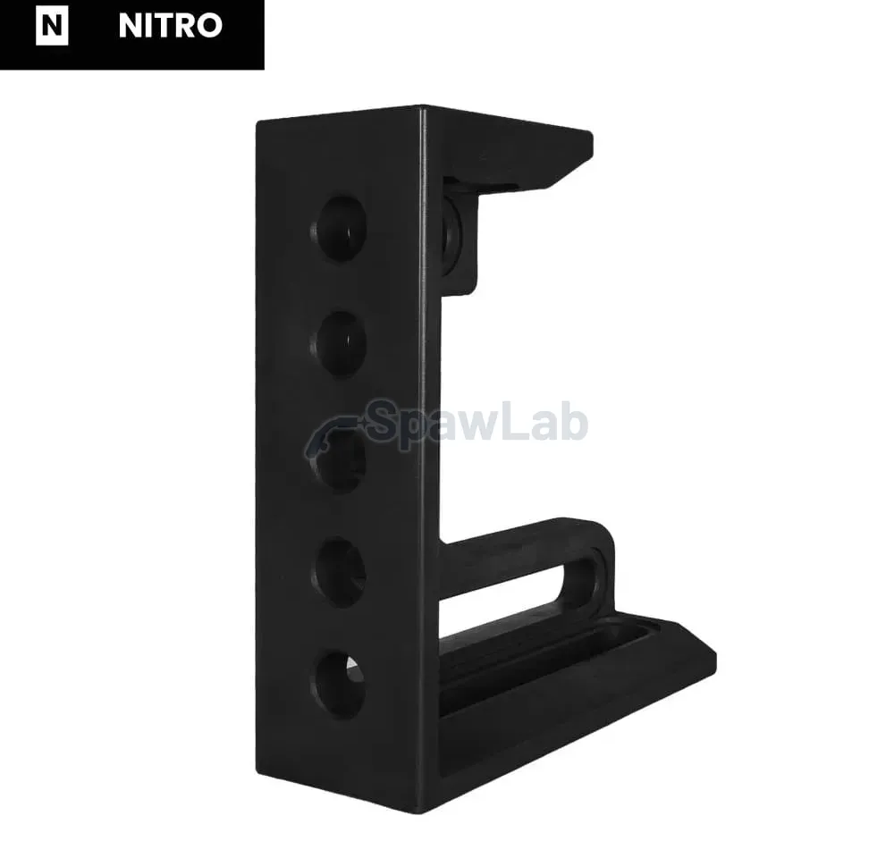 Spartus Kątownik oporowo-mocujący 275x100x300mm prawy azotowany