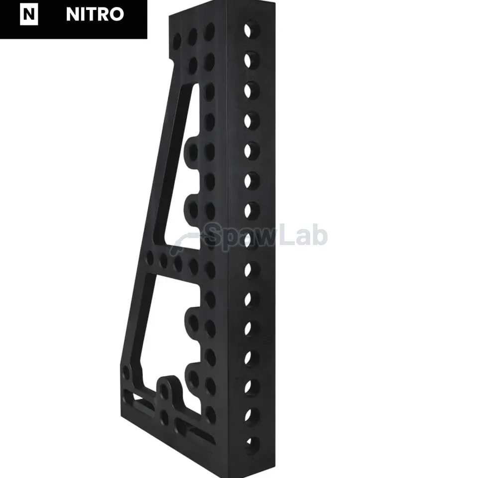 Spartus stop and clamping square 375x100x800mm, left, nitrided