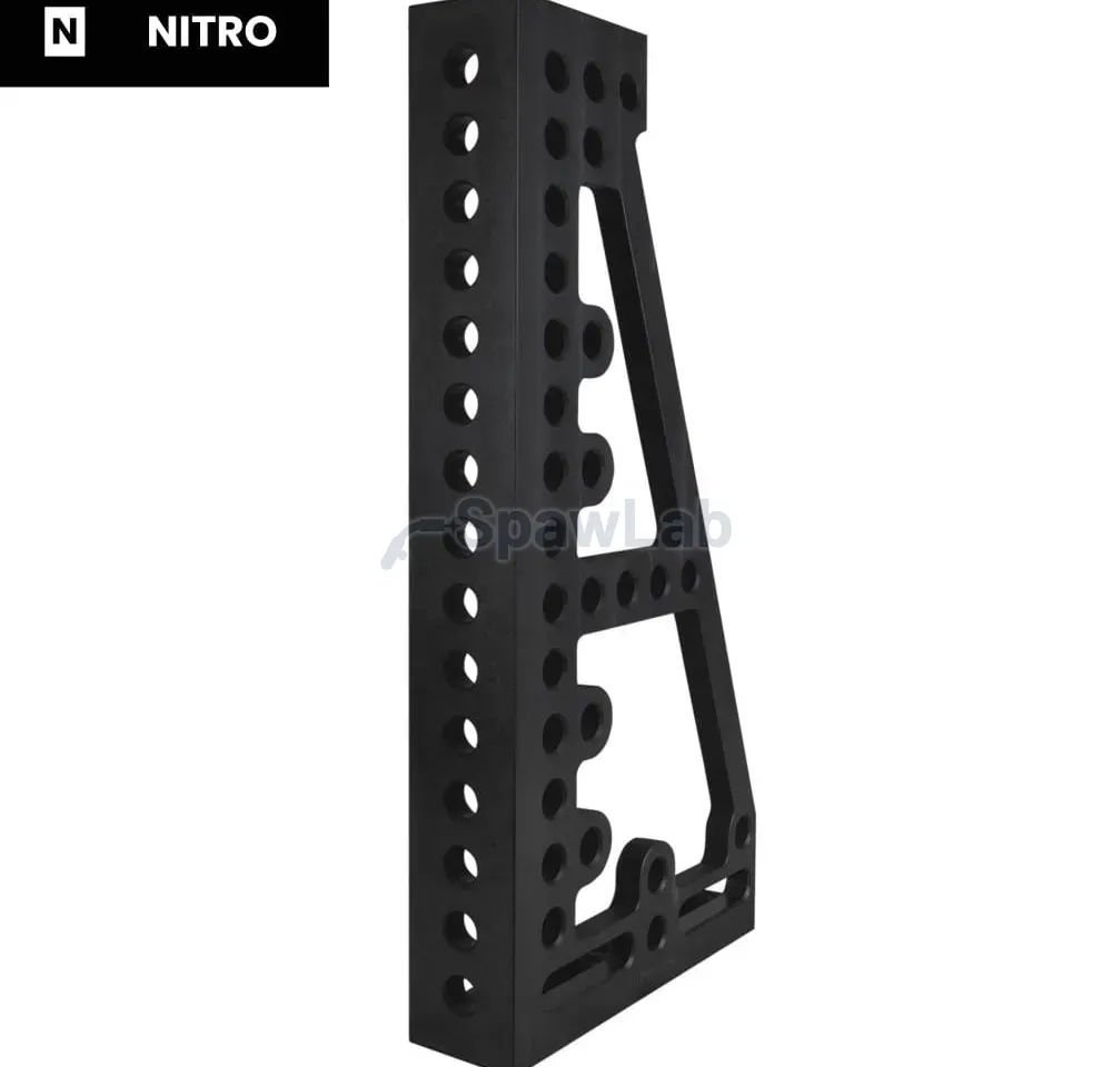 Spartus stop and clamping square 375x100x800mm, right, nitrided