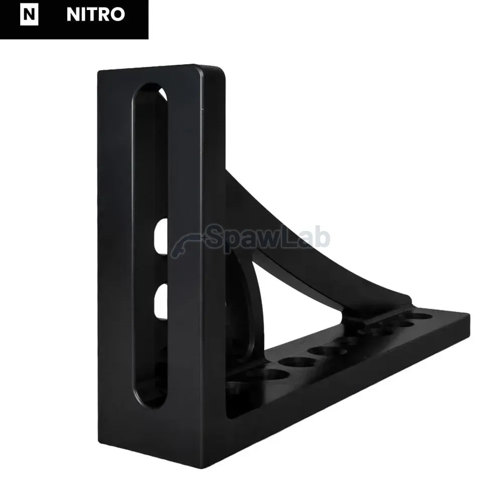 Spartus Anschlag- und Spannwinkel mit einstellbarem Drehwinkel 276x95x500mm, links, nitriert