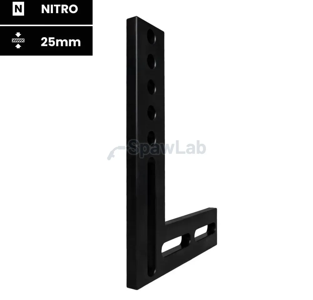 Spartus Flachwinkel 500x375x25mm, nitriert