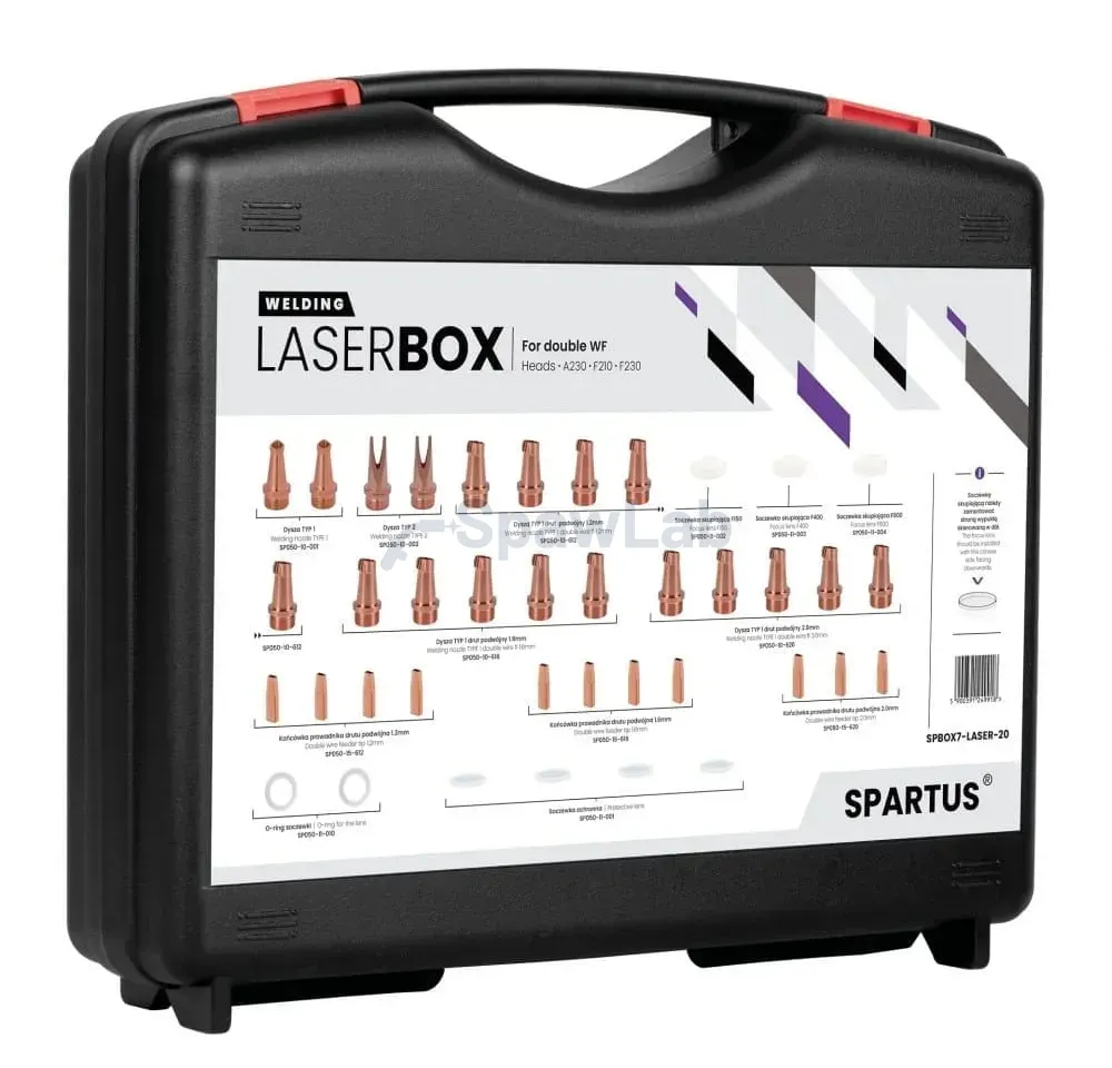 Spartus LaserBOX, Teileset für den Kopf [doppelter Drahtvorschub], Bild 5