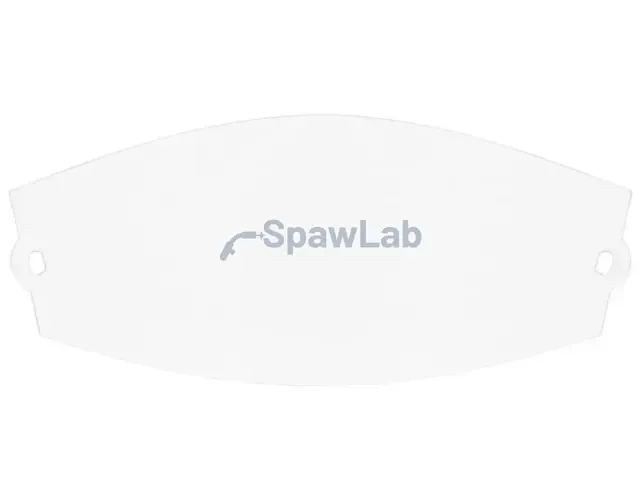 Spartus Osłona zewnętrzna filtra przyłbicy [transparentna]