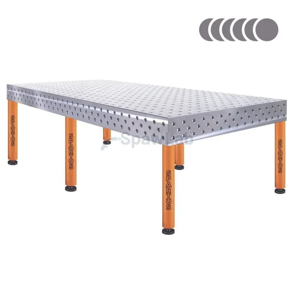Spartus [Outlet] Hermes 3D 3000 x 1500 x 200 [6 nóg ze stopami L=620]