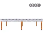Spartus [Outlet] Hermes 3D 3000 x 1500 x 200 [6 nóg ze stopami L=620], zdjęcie 2