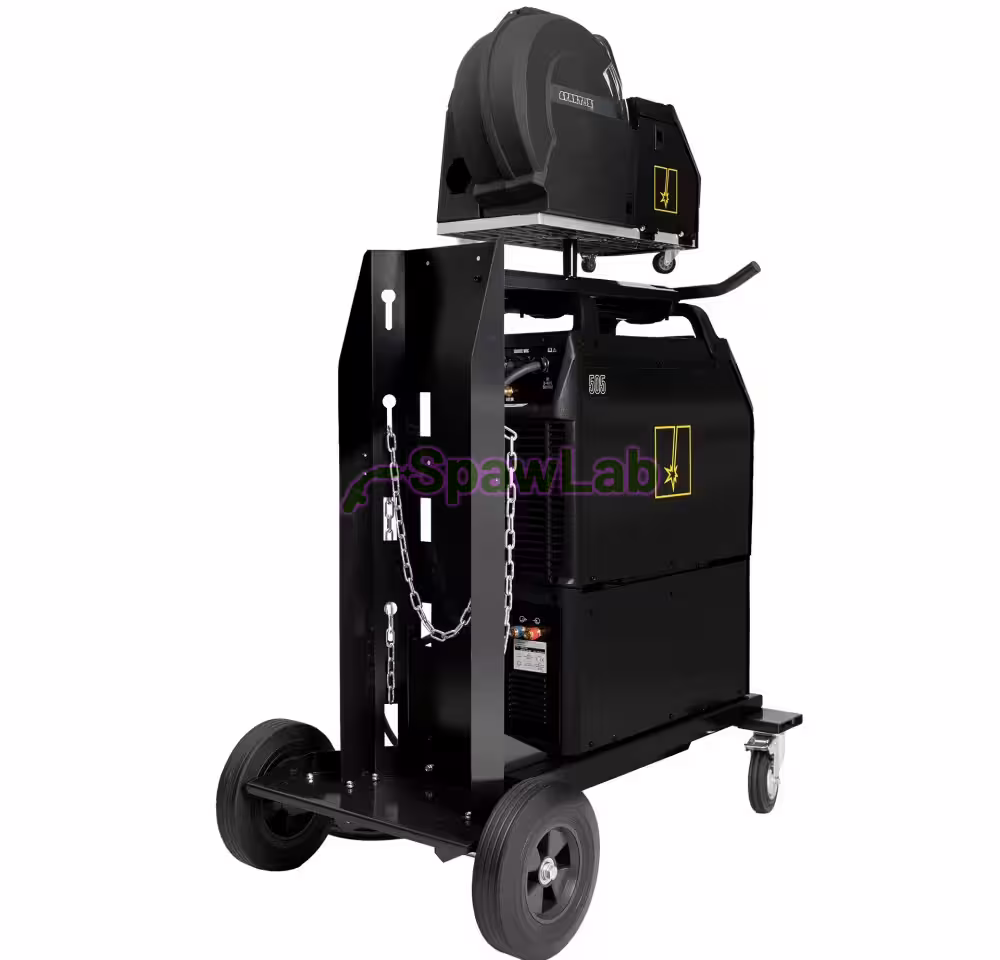 Spartus [OUTLET] ProMIG 505 [Stromquelle, Kühlgerät, Drahtvorschub, Kombischlauchpaket, Fahrwagen] Paket mit Brenner SPP501 - 3m, Bild 5
