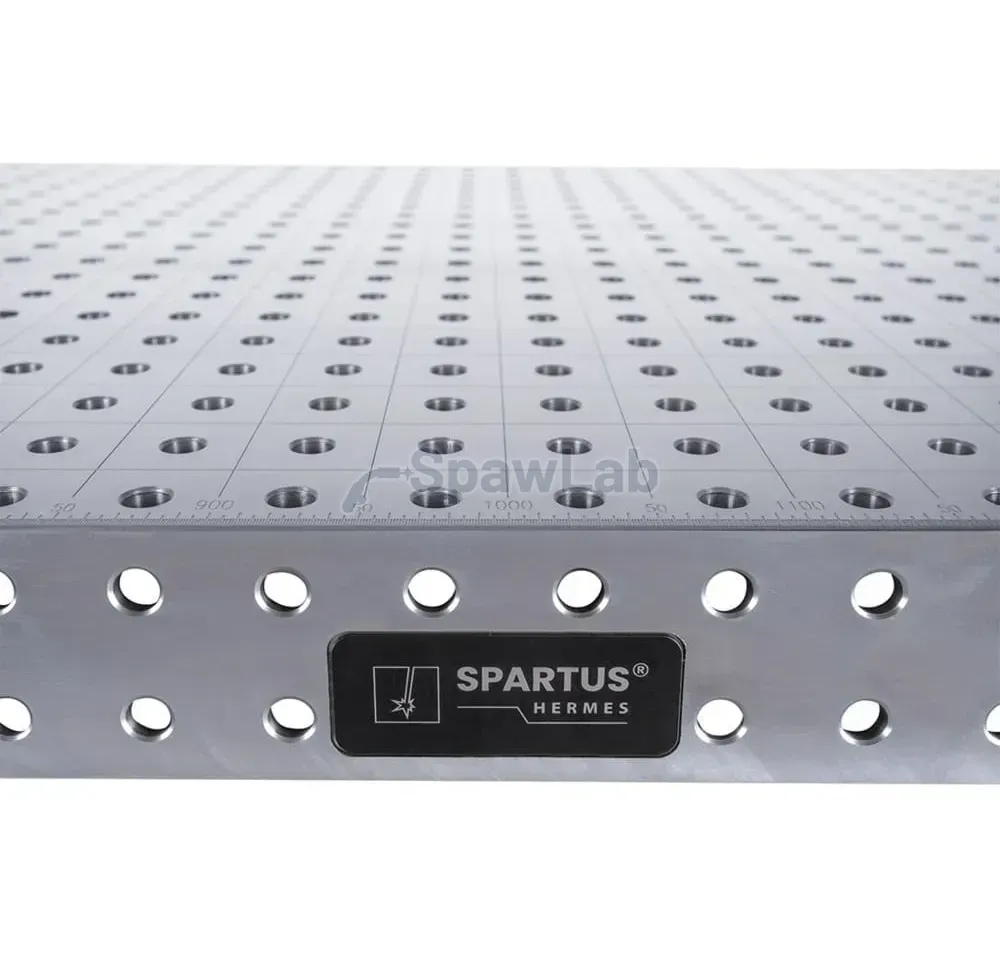 Spartus [Outlet] Stół spawalniczy Spartus Hermes 3D 1500x1500x100mm | system D16 | 5 nóg z kółkami L=650mm, zdjęcie 2