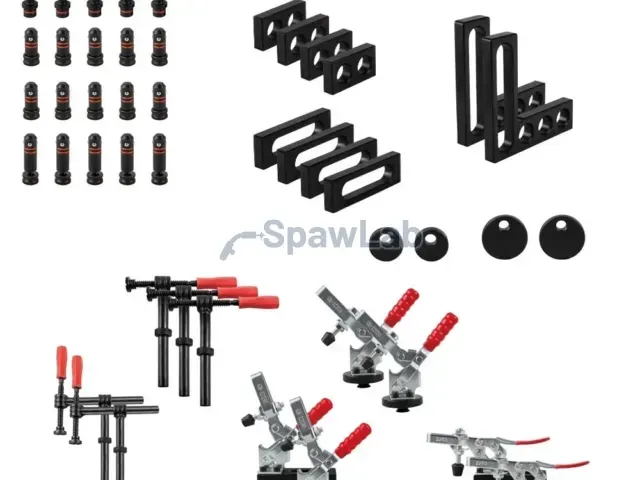 Spartus [OUTLET] Zestaw akcesoriów 12 do stołu spawalniczego system D16