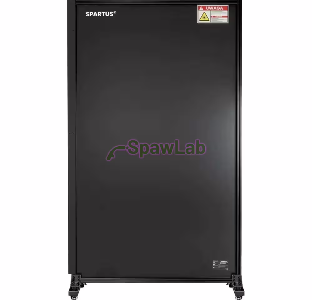 Spartus Panel Kurtyna 1100×2000 z łącznikiem do zabudowy stanowisk laserowych