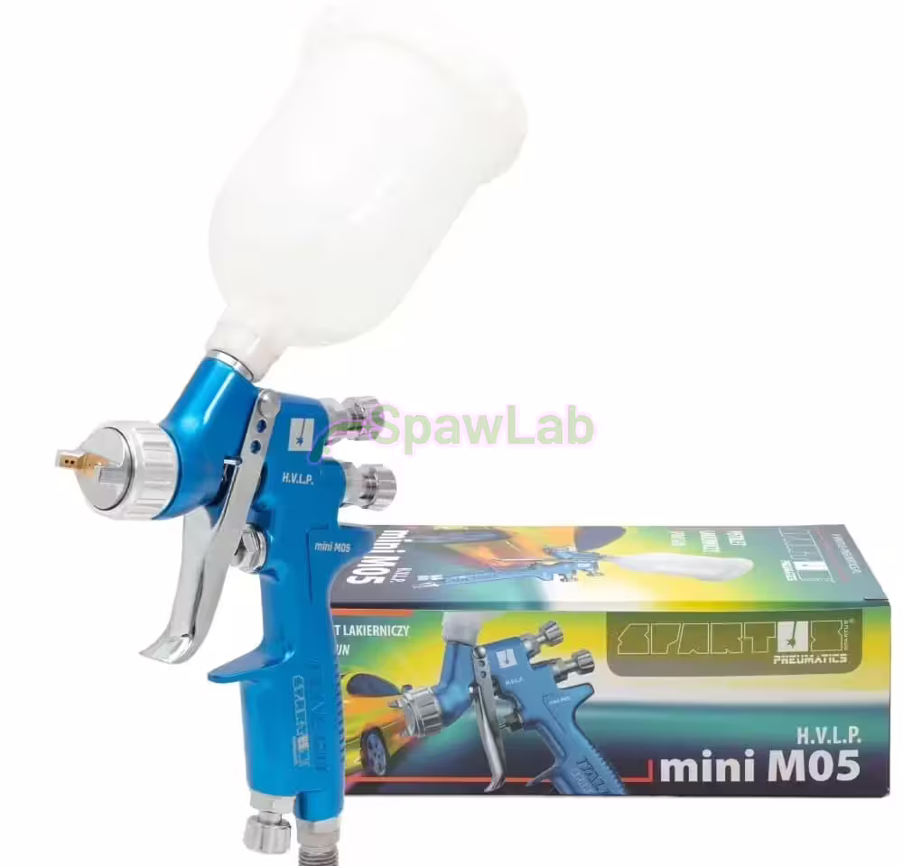Spartus [OUTLET] mini M05 paint spray gun, H.V.L.P. nozzle - 1.2mm, photo 3