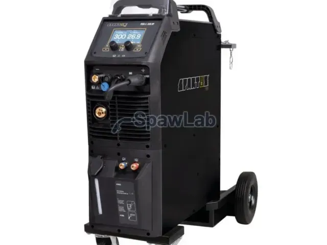 Spartus ProMIG 335 Dual Pulse [power source, cooler, trolley]