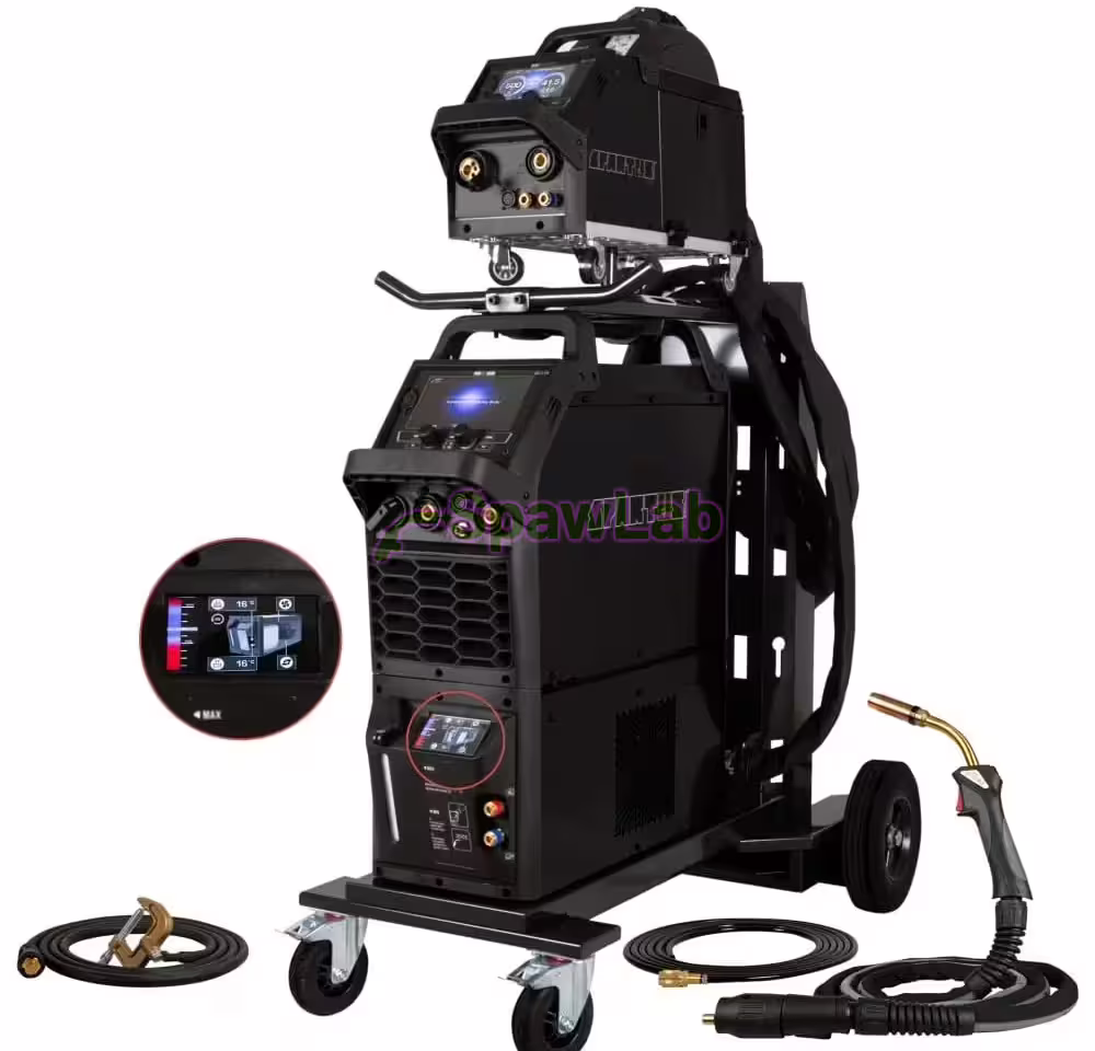 Spartus ProMIG 5000 [power source, cooling unit, wire feeder, interconnection cable, trolley] SPP501 package - 4m