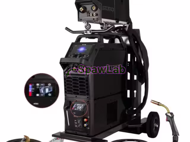 Spartus ProMIG 5000 [Stromquelle, Kühlgerät, Drahtvorschub, Zwischenschlauchpaket, Fahrwagen] Paket SPP501 - 4m
