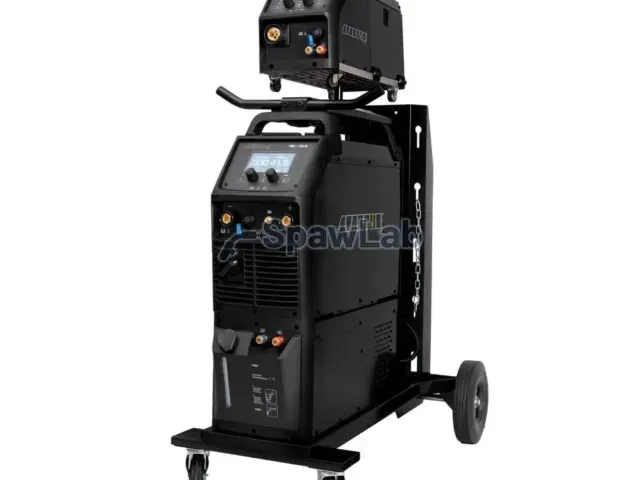 Spartus ProMIG 535 Dual Pulse [źródło, chłodnica, podajnik, przewód zespolony, wózek] pakiet z uchwytem SPP501 - 3m, zdjęcie 2