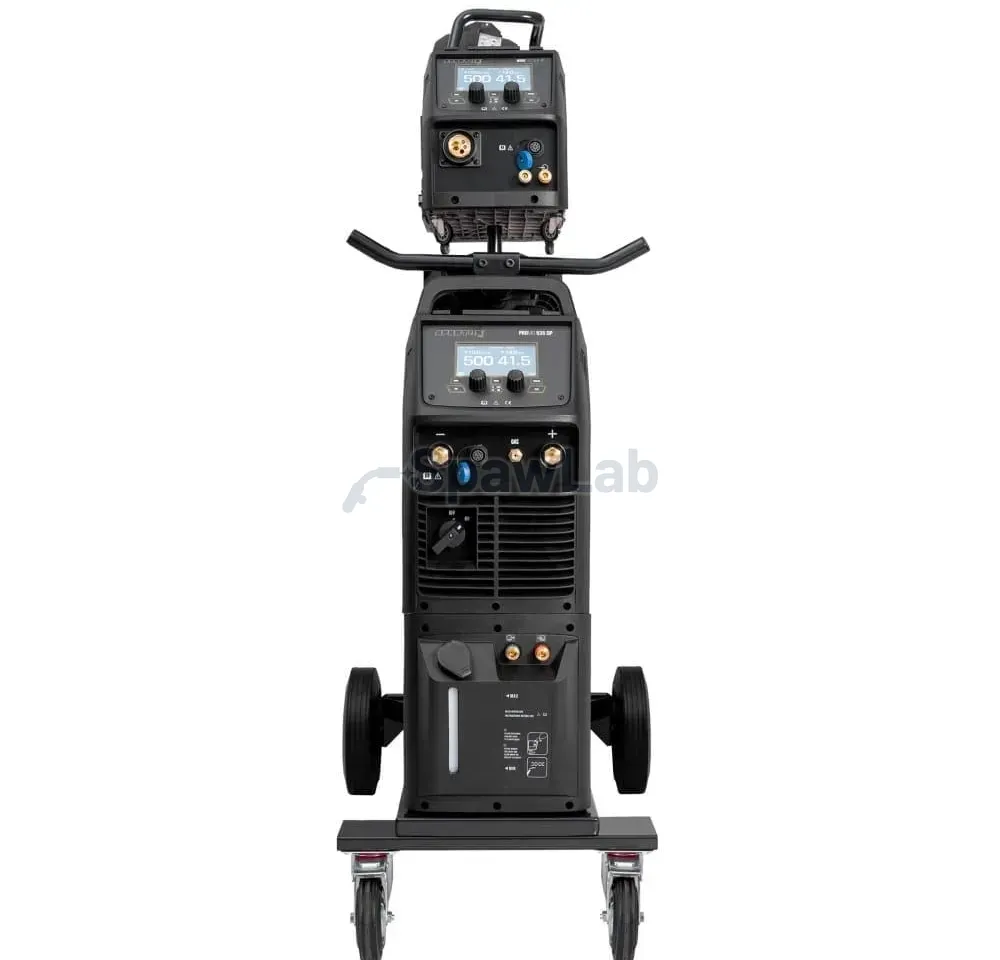 Spartus ProMIG 535 Dual Pulse [źródło, chłodnica, podajnik, przewód zespolony, wózek] pakiet z uchwytem SPP501 - 3m, zdjęcie 3