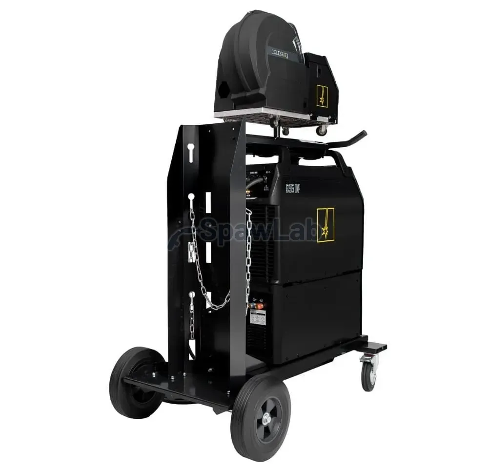 Spartus ProMIG 535 Dual Pulse [źródło, chłodnica, podajnik, przewód zespolony, wózek] pakiet z uchwytem SPP501 - 3m, zdjęcie 7