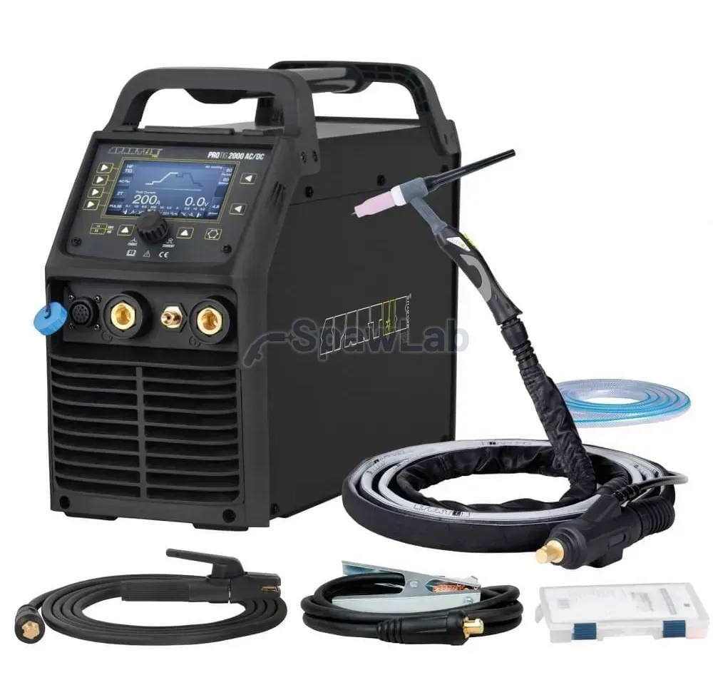 Spartus ProTIG 2000 AC/DC w pakiecie z uchwytem mini SPP 17 4B X - 4m