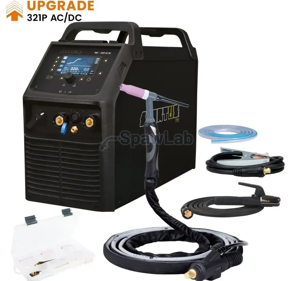 Spartus ProTIG 325P AC/DC package with an SPP 26 torch - 4m