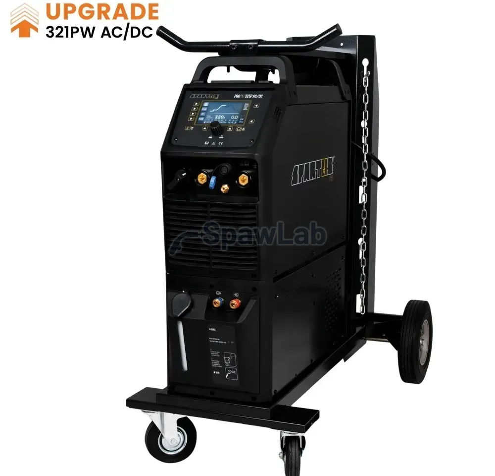 Spartus ProTIG 325PW AC/DC [power source, cooler, trolley]