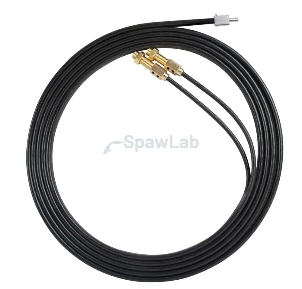 Spartus double coated steel wire liner (0.8 - 1.6mm), 5m