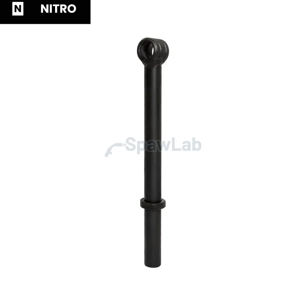 Spartus vertical round bar Ø28x350mm, nitrided