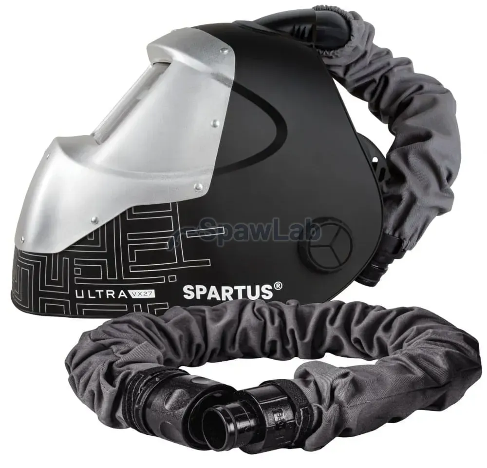 Spartus SPARTUS Ultra VX27 Laserschweißhelm mit Luftkanal und Luftschlauch, Bild 2
