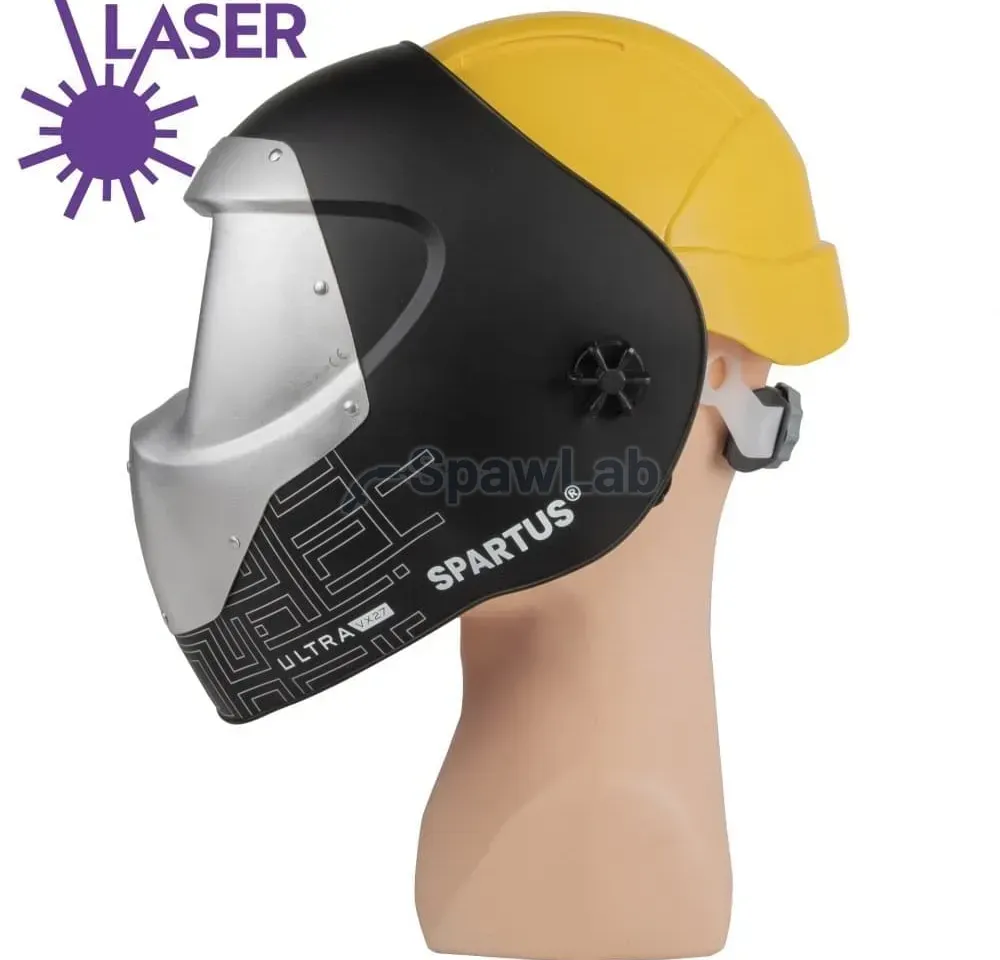 Spartus SPARTUS Ultra VX27 laser welding helmet with hard hat and adapter