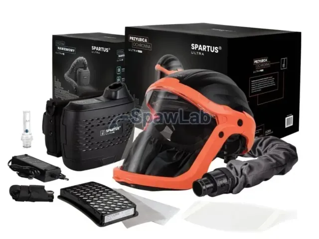 Spartus Przyłbica do szlifowania SPARTUS Ultra NX47 z systemem nawiewowym
