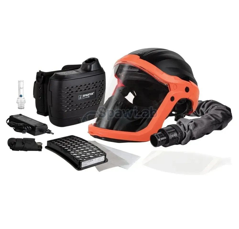 Spartus Przyłbica do szlifowania SPARTUS Ultra NX47 z systemem nawiewowym, zdjęcie 2