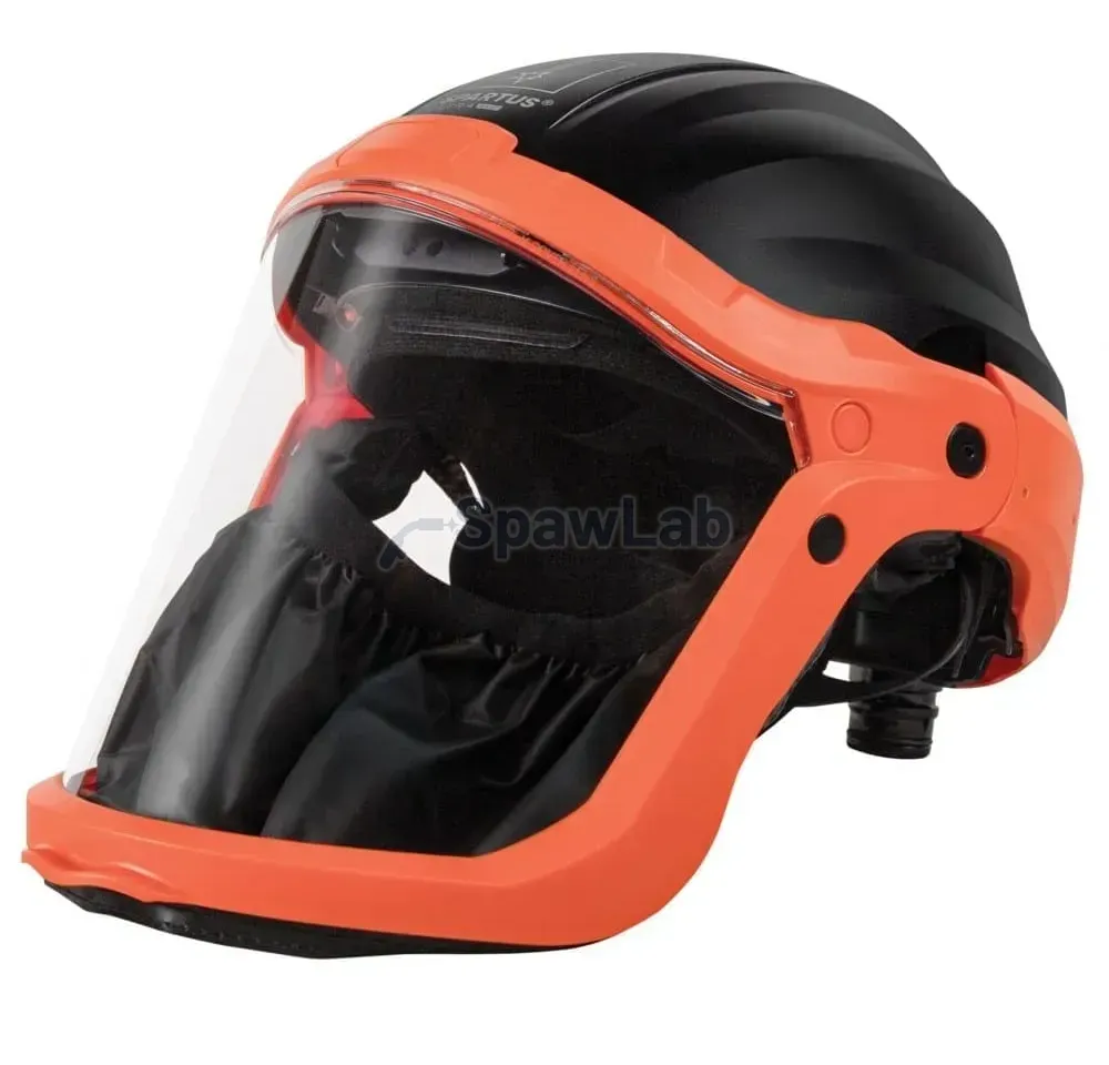 Spartus Przyłbica do szlifowania SPARTUS Ultra NX47 z systemem nawiewowym, zdjęcie 6