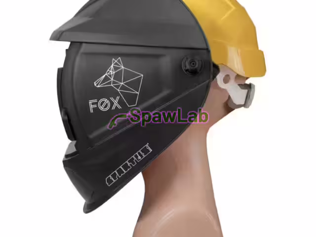 Spartus SPARTUS® Easy FOX welding helmet with hard hat and adapter