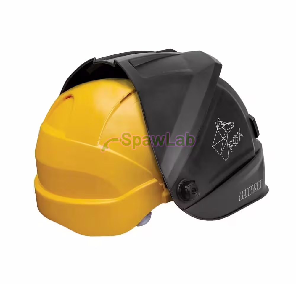 Spartus Przyłbica SPARTUS® Easy FOX z kaskiem i adapterem, zdjęcie 2