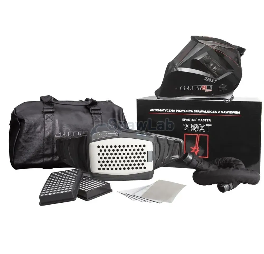 Spartus SPARTUS® Master 230XT Schweißhelm (True-Color-Filter) mit Gebläseatemschutz