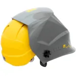 Spartus SPARTUS® Pro 301X welding helmet (grey) with hard hat and adapter, photo 3