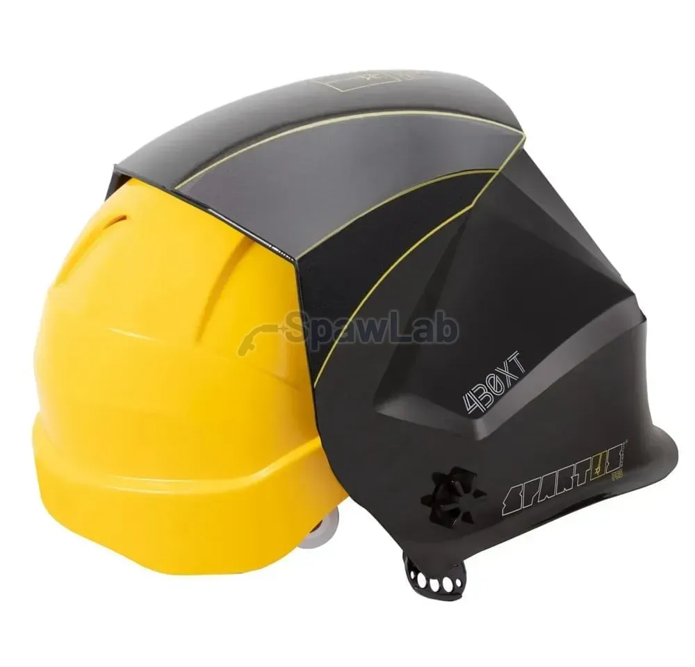 Spartus SPARTUS Pro 430XT Schweißhelm (True-Color-Filter) mit Schutzhelm und Adapter, Bild 2
