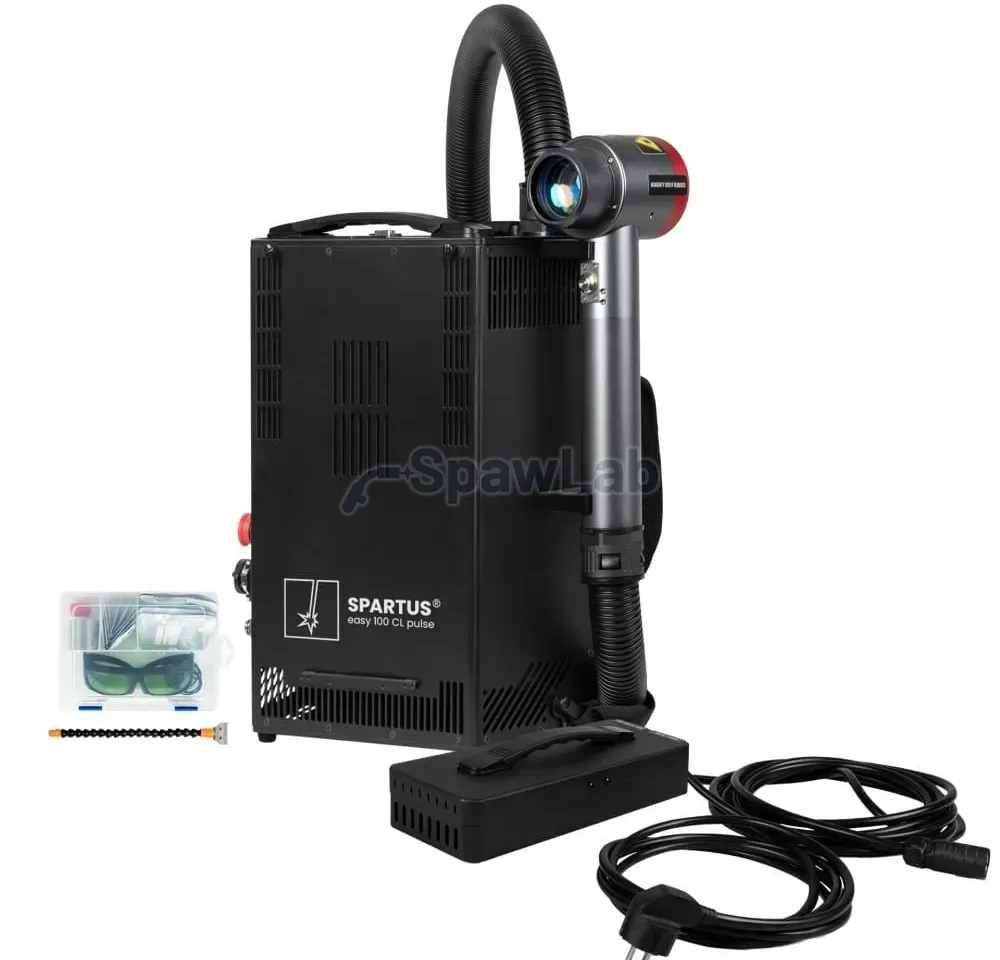 Spartus Pulsacyjna Oczyszczarka laserowa SPARTUS Easy 100CL pulse plecakowa, zdjęcie 11