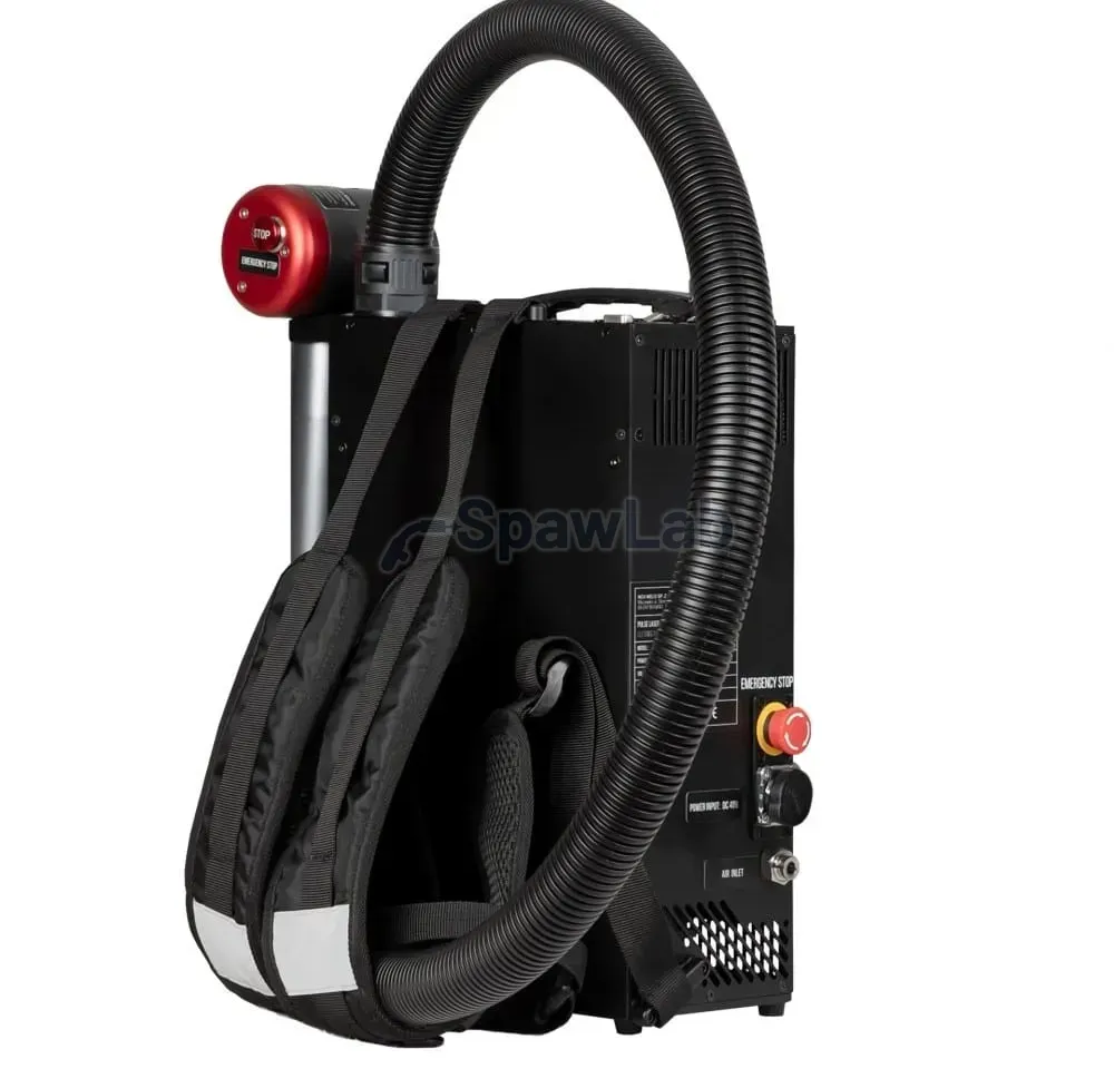 Spartus Pulsacyjna Oczyszczarka laserowa SPARTUS Easy 100CL pulse plecakowa, zdjęcie 4