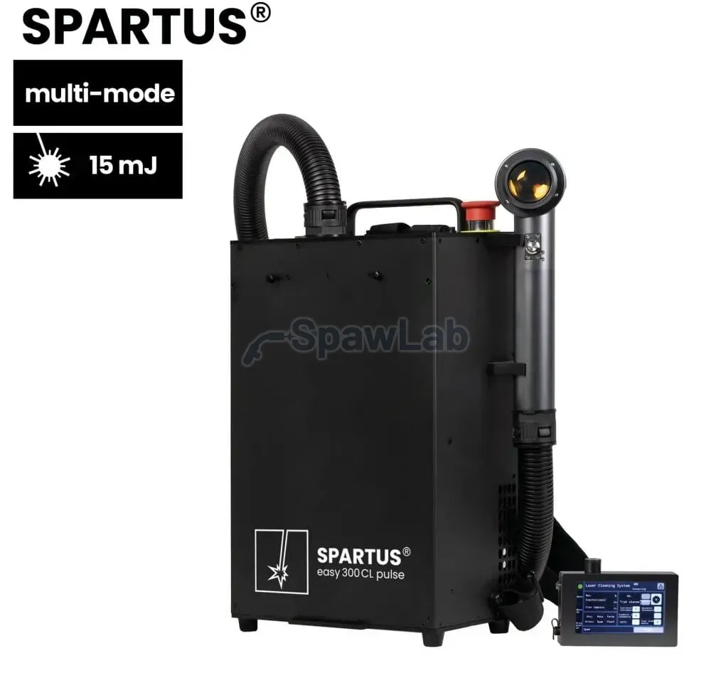 Spartus Pulsacyjna Oczyszczarka laserowa SPARTUS Easy 300CL pulse plecakowa