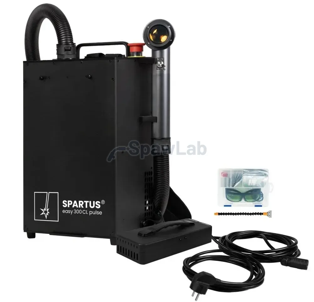 Spartus Pulsacyjna Oczyszczarka laserowa SPARTUS Easy 300CL pulse plecakowa, zdjęcie 11