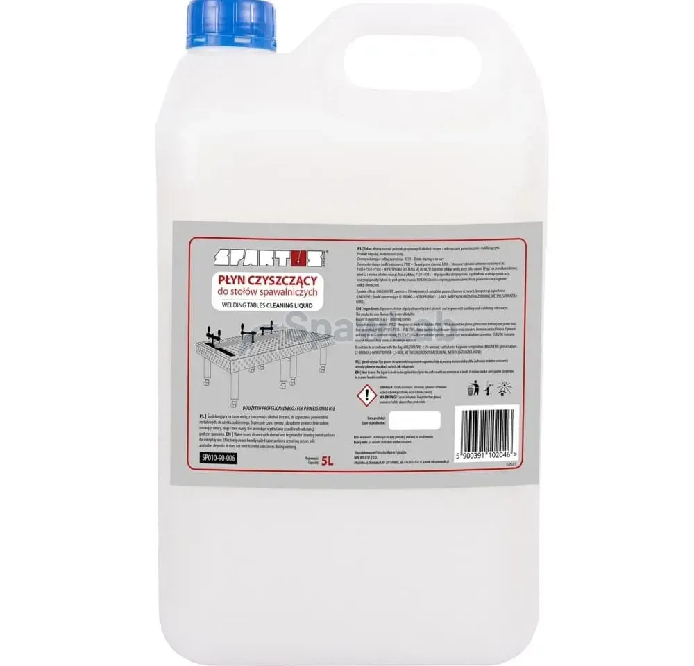 Spartus welding table cleaning fluid 5l