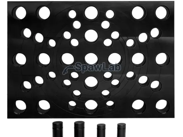 Spartus Płyta mocująca 350x250x25mm azotowana