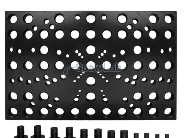 Spartus Płyta mocująca 550x350x25mm azotowana