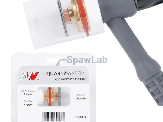 Spartus QUARTZSYSTEM - duża soczewka dysza L 17/18/26 [na elektrodę 2.4mm]