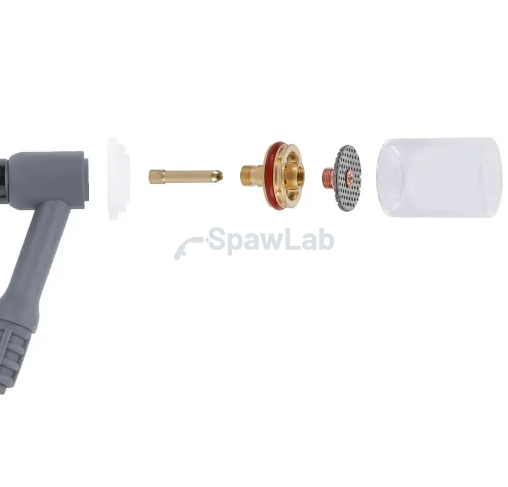 Spartus QUARTZSYSTEM - duża soczewka dysza L 17/18/26 [na elektrodę 2.4mm], zdjęcie 3